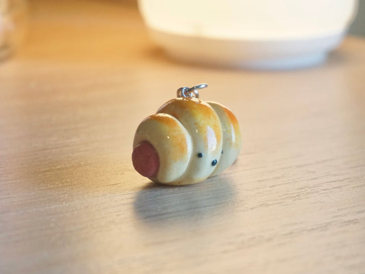 Sausage Bun Keychain