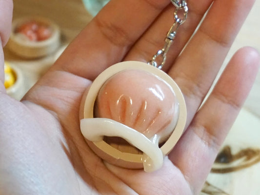 Jumbo Shrimp Dumpling Keychain