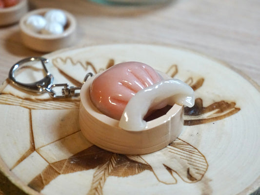 Jumbo Shrimp Dumpling Keychain