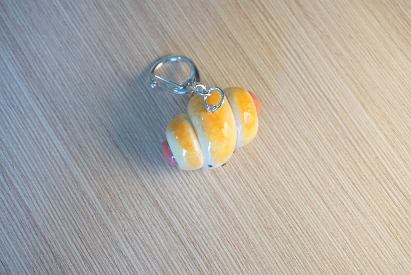 Sausage Bun Keychain