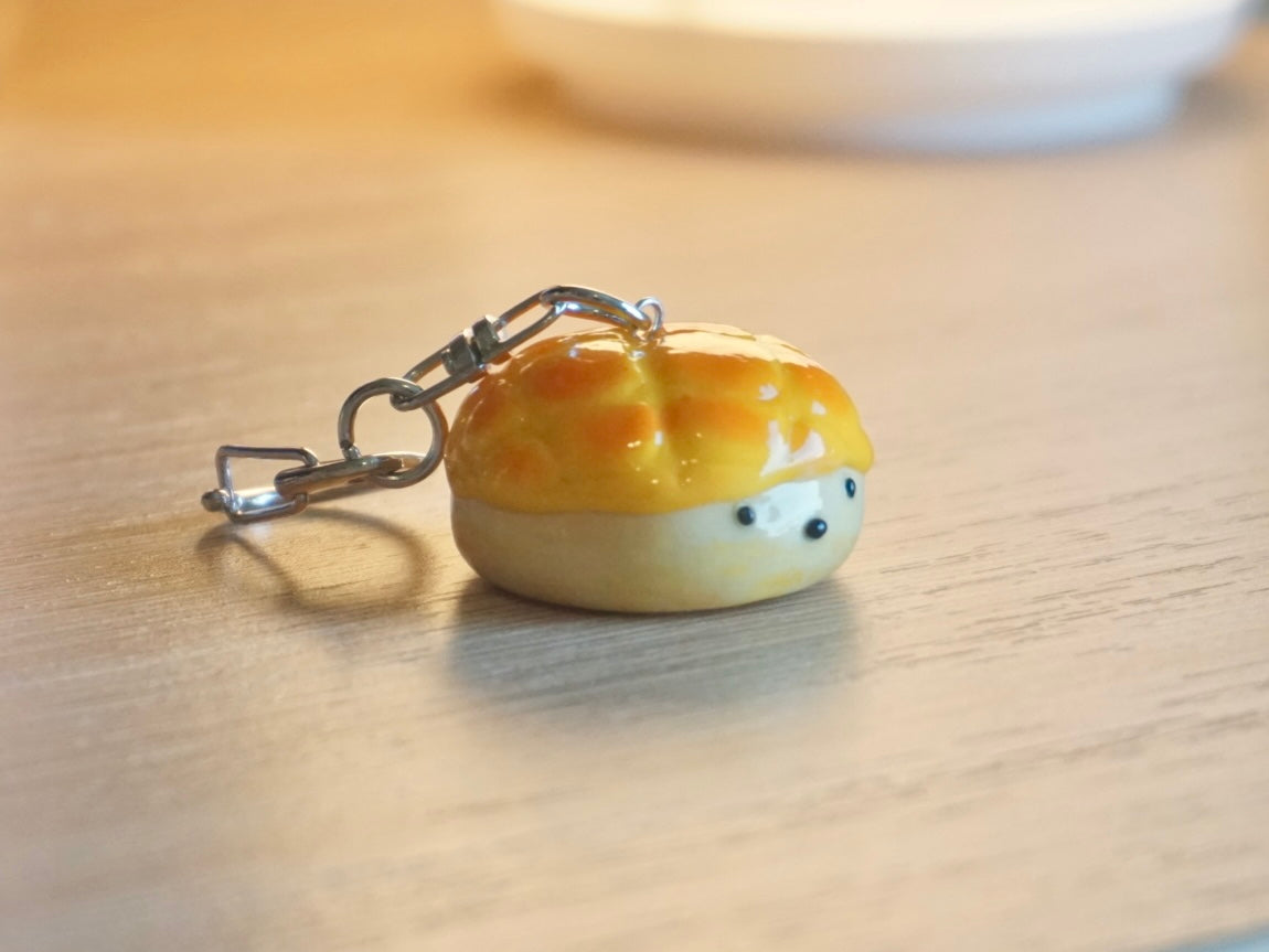 Pineapple Bun Keychain