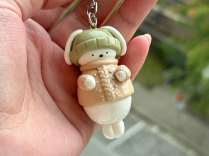 Sweater Bunny Keychain