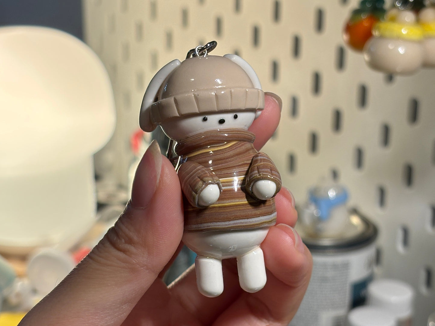 Sweater Bunny Keychain