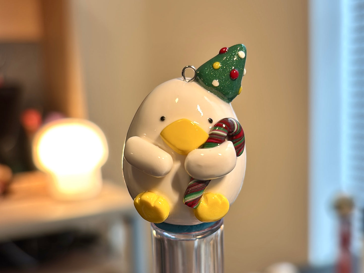 Christmas Duck Keychain