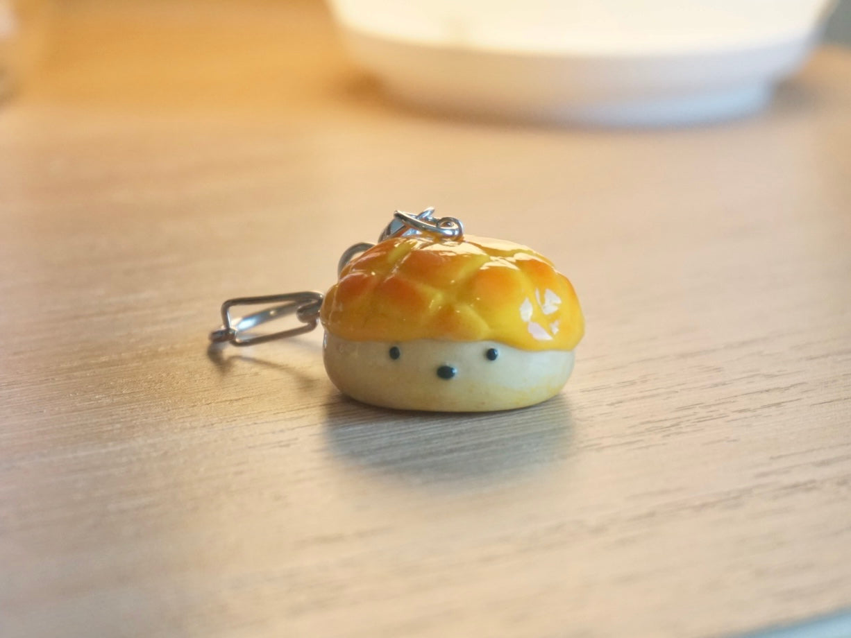 Pineapple Bun Keychain